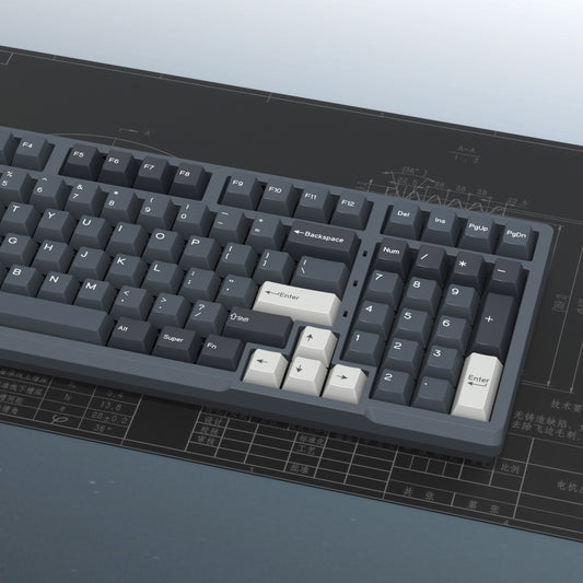 Apollo PBT Doubleshot Keycaps Капачки за Механична Клавиатура 176 броя Cherry Profile - TypeHero