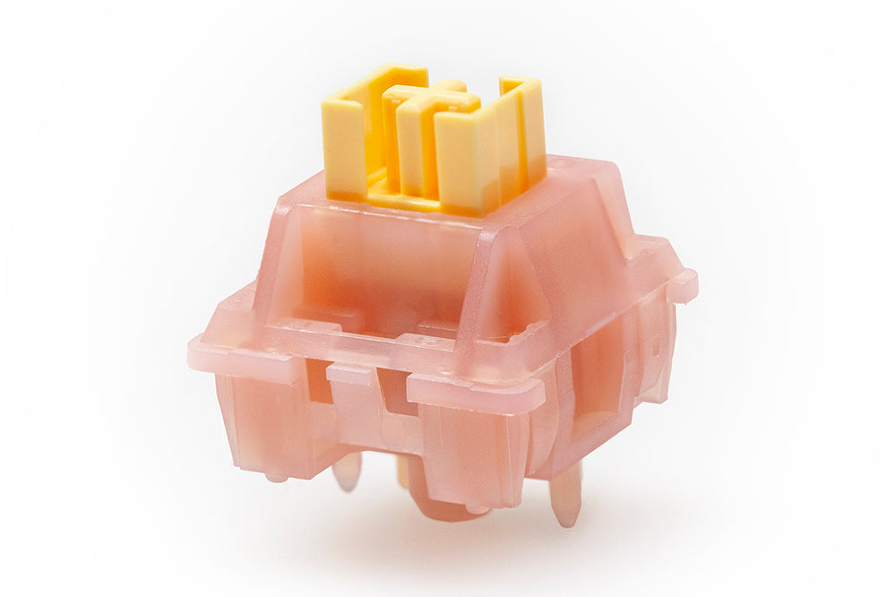 Outemu Silent Peach / Silent Lemon v3 – Тихи Механични Суичове 10 броя