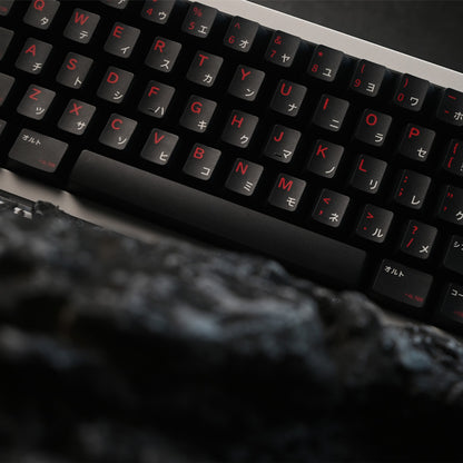 Dark Cyberpunk PBT Keycaps Cherry Profile