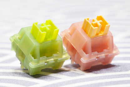 Outemu Silent Peach / Silent Lemon v3 – Тихи Механични Суичове 10 броя