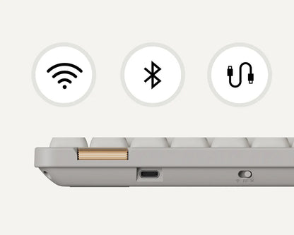 Lofree Flow Lite 84 Key Low Profile 75% Mechanical Keyboard Механична Клавиатура Нископрофилна - TypeHero