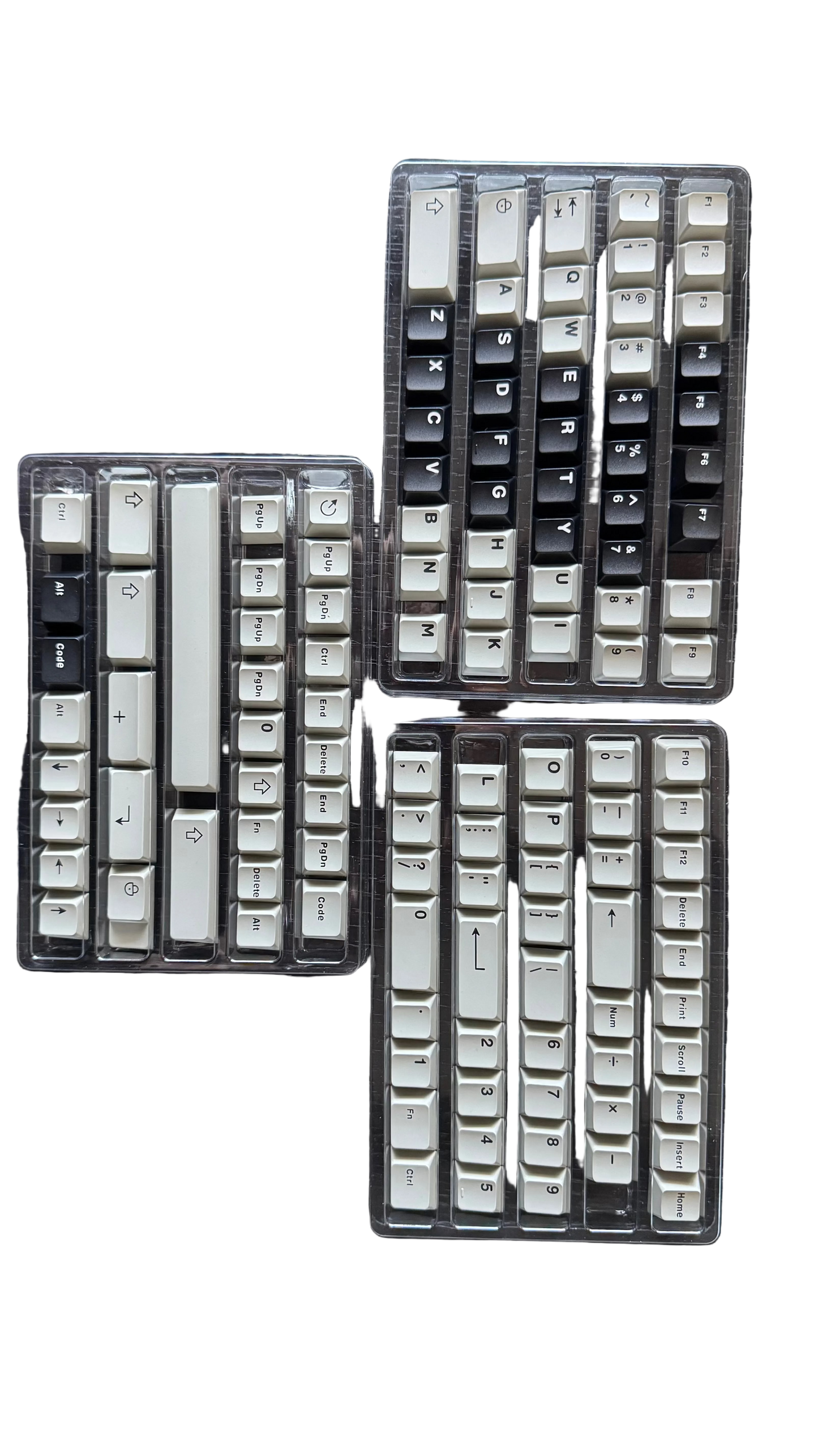 Retro Terminus Doubleshot ABS Keycaps Cherry Profile