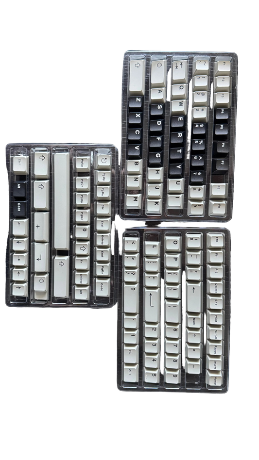 Retro Terminus Doubleshot ABS Keycaps Cherry Profile