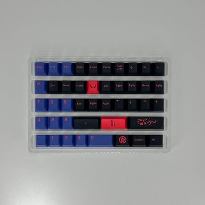 Ninja PBT Dye-Sub Cherry Профил Капачки за Механична Клавиатура - TypeHero