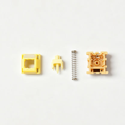 Akko Creamy Yellow U1 Switches 100 броя