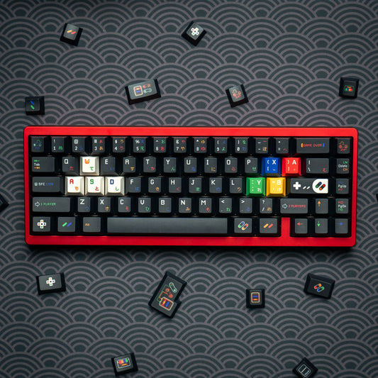 Super Famicom by Nintendo Keycap Set