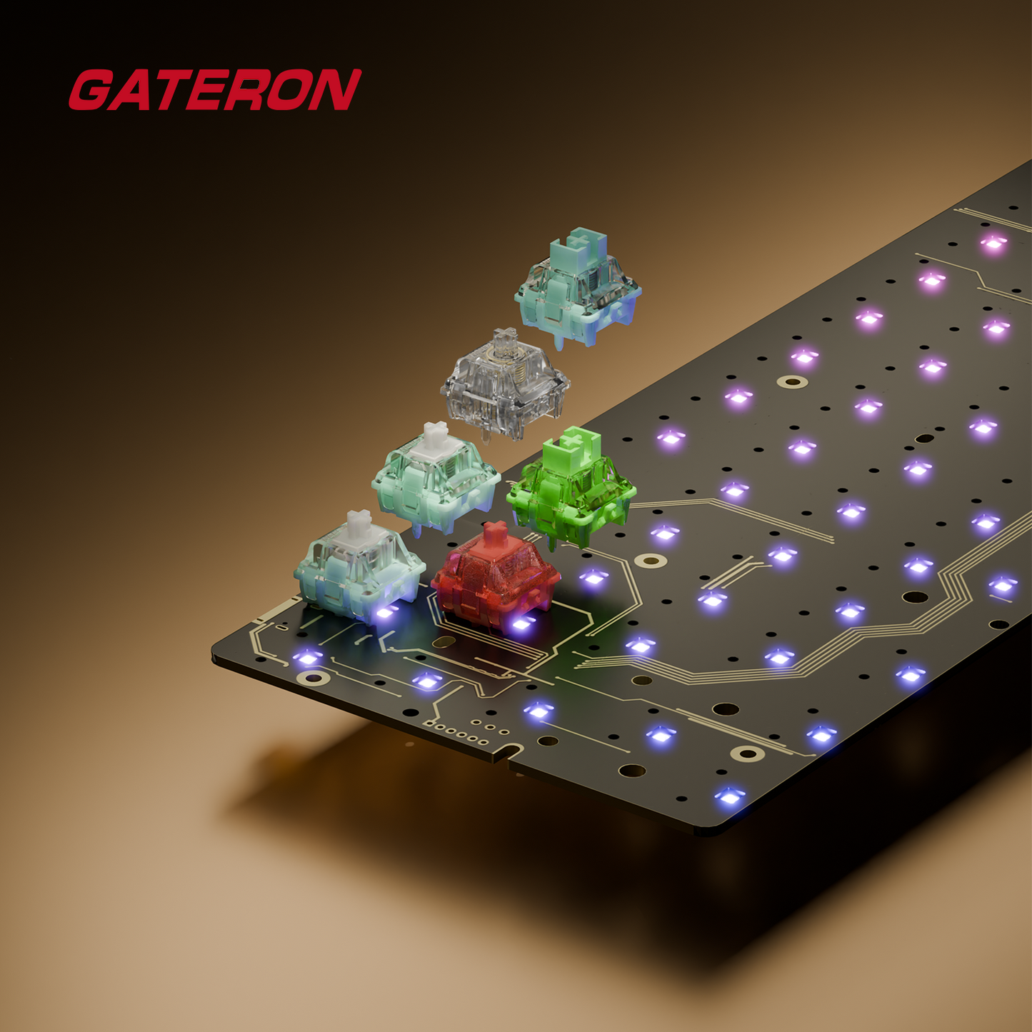 Gateron GT60 Pro 8k Polling Rate + Frog Mini Legerra + Gateron Jade Emerald Tactile Hall Effect Kit