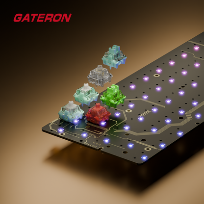 Gateron GT60 Pro 8k Polling Rate + Frog Mini Legerra + Gateron Jade Emerald Tactile Hall Effect Kit
