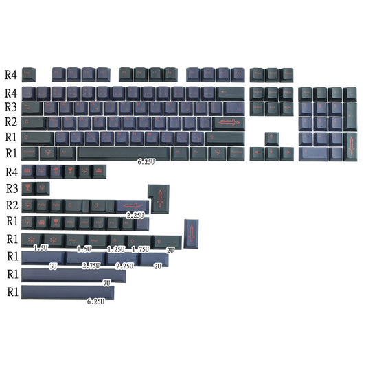 Alter PBT Keycaps Cherry Profile