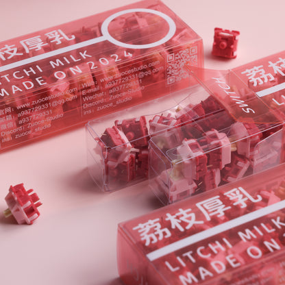 Zuoce Litchi Milk (30 броя в кутия) Суичове за Механична Клавиатура 5-pin - TypeHero