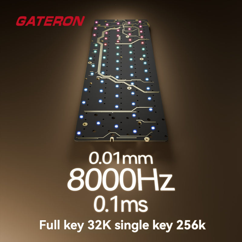 Gateron GT60 Pro x FORT60 Hall Effect Aluminum Keyboard