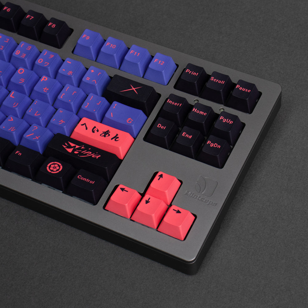 Ninja PBT Dye-Sub Cherry Профил Капачки за Механична Клавиатура