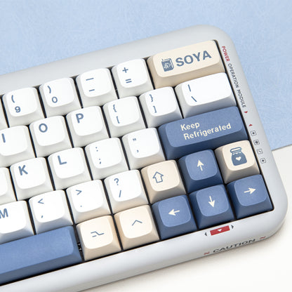 Soy Milk PBT Dye-Sub XDA/KOA/MOG Капачки за Механична Клавиатура - TypeHero