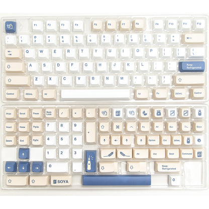 Soy Milk PBT Dye-Sub XDA/KOA/MOG Капачки за Механична Клавиатура - TypeHero
