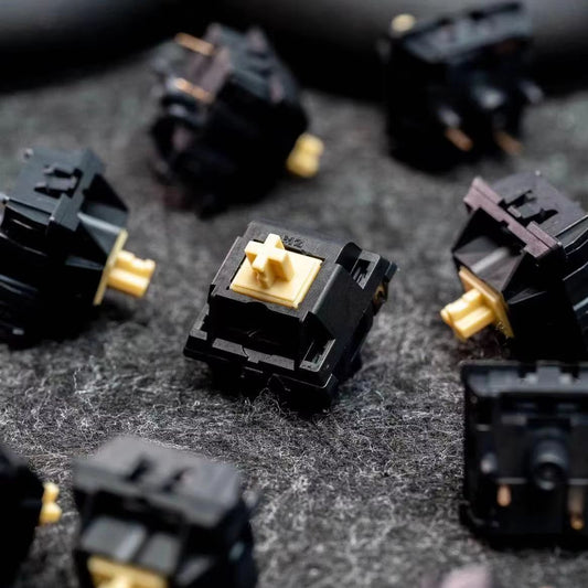 Keygeek Y3 Linear Switches 53g Thocky Суичове за Механична Клавиатура (70 броя)