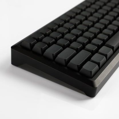 Blank Black ZDA Profile Keycaps Капачки с "Празен" Дизайн без Надписи 127 броя (XDA like profile) - TypeHero