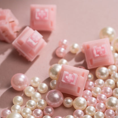 WS Pearl Linear Switches with Ball Bearings Суичове за Механична Клавиатура с Лагери (кутия х35 броя) - TypeHero