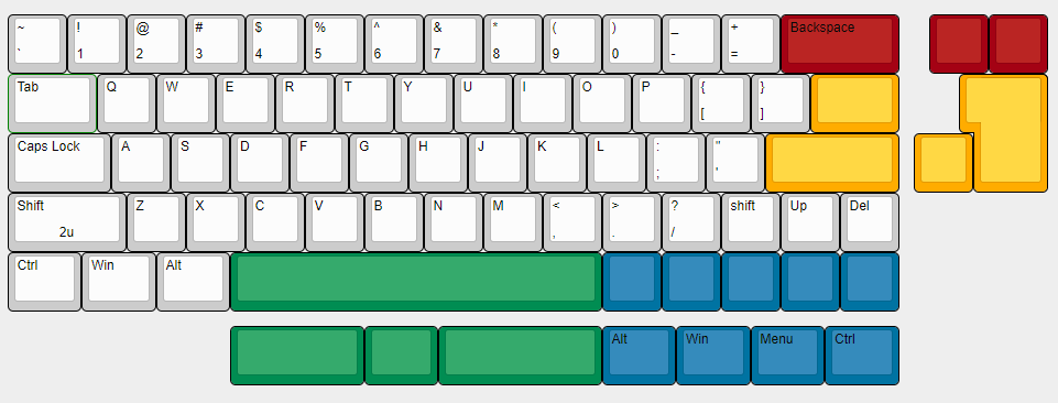 Shifted by Nature 60% Wooden Keyboard 64 Keys Fully Custom Built Механична Клавиатура с Кейс от Бук Изцяло Къстъм Сглобка (Custom Built)