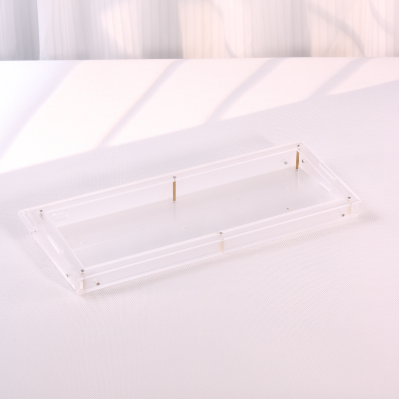 Frosted Acrylic Case GH60 60% for 60% Keyboards Акрилен Кейс за Клавиатури Матов