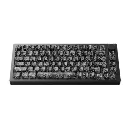 Monsgeek M1v5 x Akko Creamy Purple Pro / Akko Piano Pro v3 Linear (Pre-Built) 75% Aluminum Mechanical Keyboard (VIA) - TypeHero