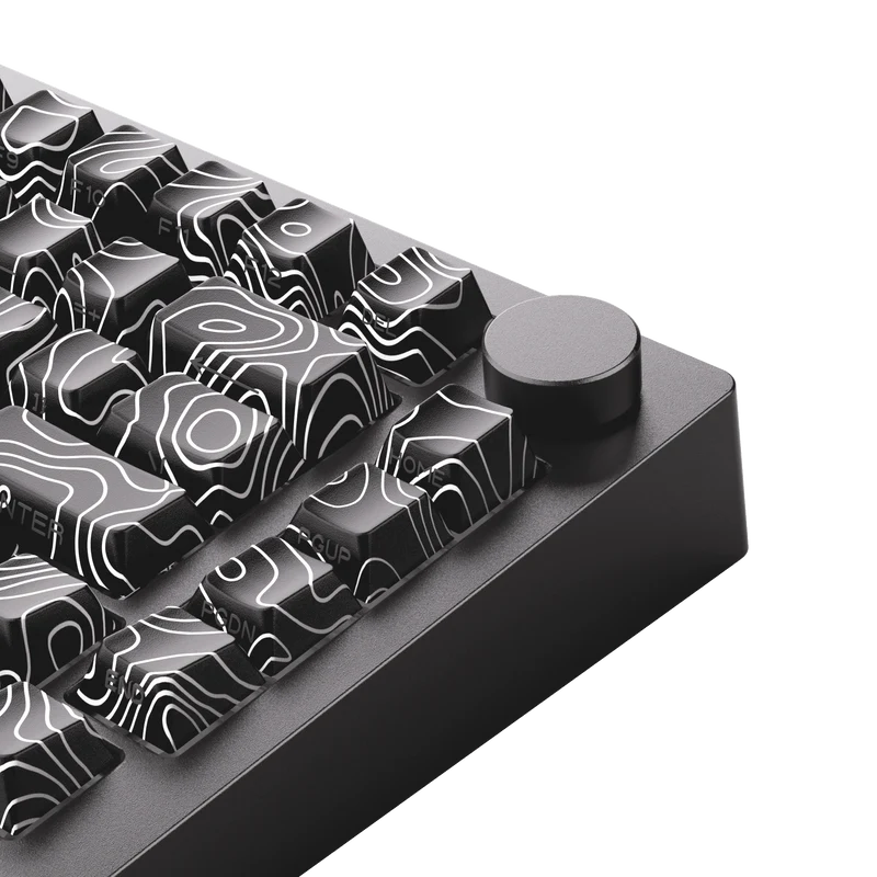 Monsgeek M1v5 x Akko Creamy Purple Pro / Akko Piano Pro v3 Linear (Pre-Built) 75% Aluminum Mechanical Keyboard (VIA) - TypeHero