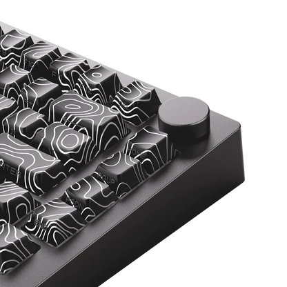 Monsgeek M1v5 x Akko Creamy Purple Pro / Akko Piano Pro v3 Linear (Pre-Built) 75% Aluminum Mechanical Keyboard (VIA) - TypeHero