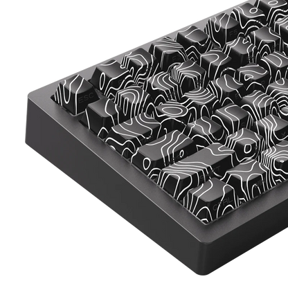 Monsgeek M1v5 x Akko Creamy Purple Pro / Akko Piano Pro v3 Linear (Pre-Built) 75% Aluminum Mechanical Keyboard (VIA) - TypeHero