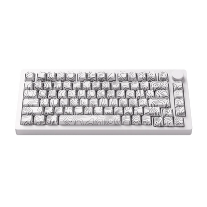 Monsgeek M1v5 x Akko Creamy Purple Pro / Akko Piano Pro v3 Linear (Pre-Built) 75% Aluminum Mechanical Keyboard (VIA) - TypeHero