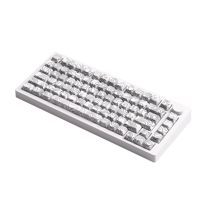 Monsgeek M1v5 x Akko Creamy Purple Pro / Akko Piano Pro v3 Linear (Pre-Built) 75% Aluminum Mechanical Keyboard (VIA) - TypeHero