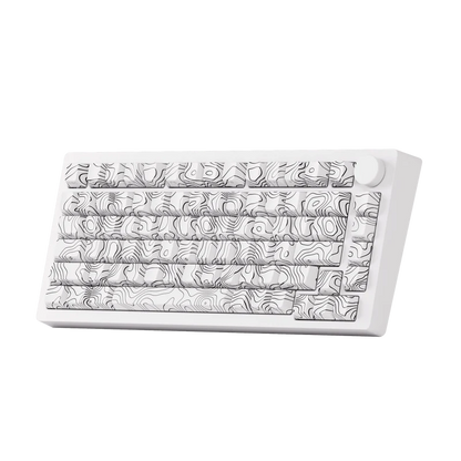 Monsgeek M1v5 x Akko Creamy Purple Pro / Akko Piano Pro v3 Linear (Pre-Built) 75% Aluminum Mechanical Keyboard (VIA) - TypeHero