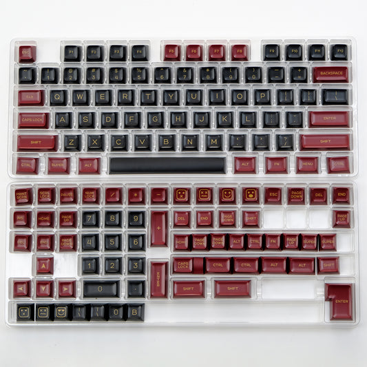 Red Samurai SA Профил PBT Doubleshot Капачки за Механична Клавиатура