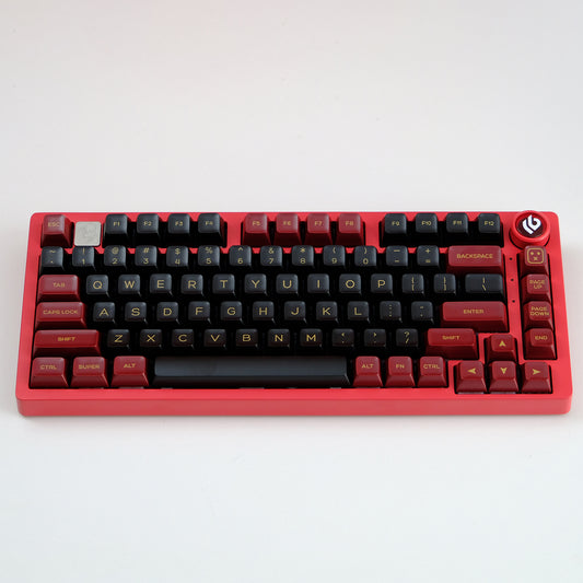 Red Samurai SA Профил PBT Doubleshot Капачки за Механична Клавиатура