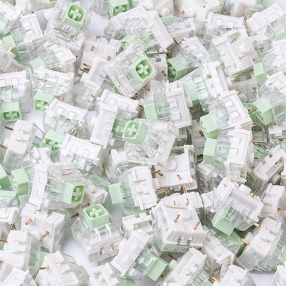 Kailh Box Thick Clicky Jade Суичове за Механична Клавиатура 3-pin (10 броя) - TypeHero
