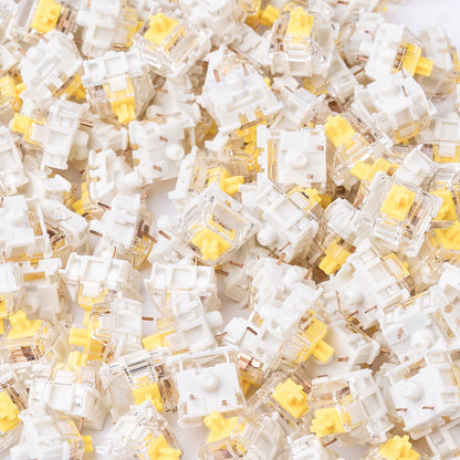 Gateron G Pro 3.0 Yellow Суичове за Механична Клавиатура 3-pin (10 броя) - TypeHero