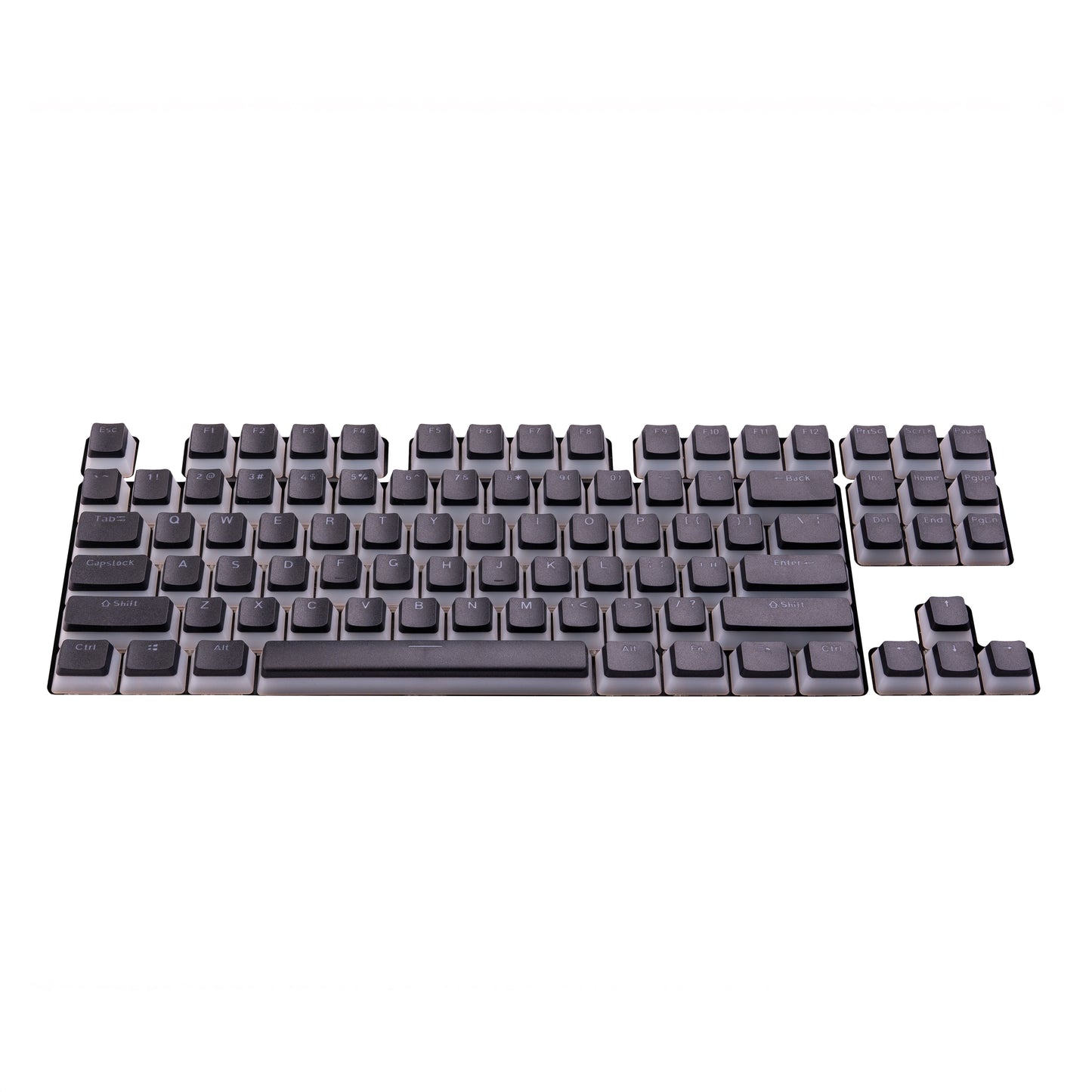 Pudding Red / White / Black PBT Doubleshot OEM Капачки за Механична Клавиатура