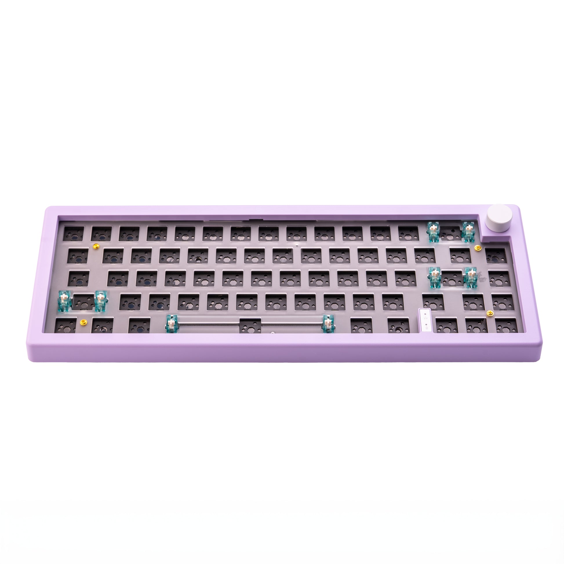 GMK67, 65% Компактна Механична клавиатура с алуминиево копче за регулиране на силата на звука - TypeHero