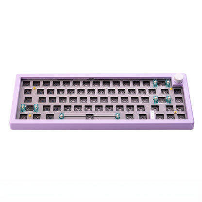 GMK67, 65% Компактна Механична клавиатура с алуминиево копче за регулиране на силата на звука - TypeHero