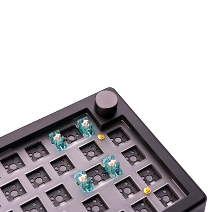 GMK67, 65% Компактна Механична клавиатура с алуминиево копче за регулиране на силата на звука - TypeHero