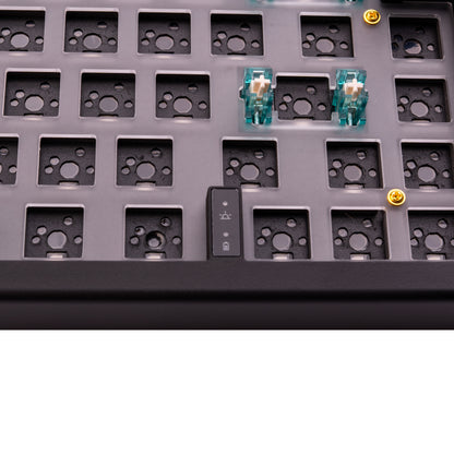 GMK67, 65% Компактна Механична клавиатура с алуминиево копче за регулиране на силата на звука - TypeHero