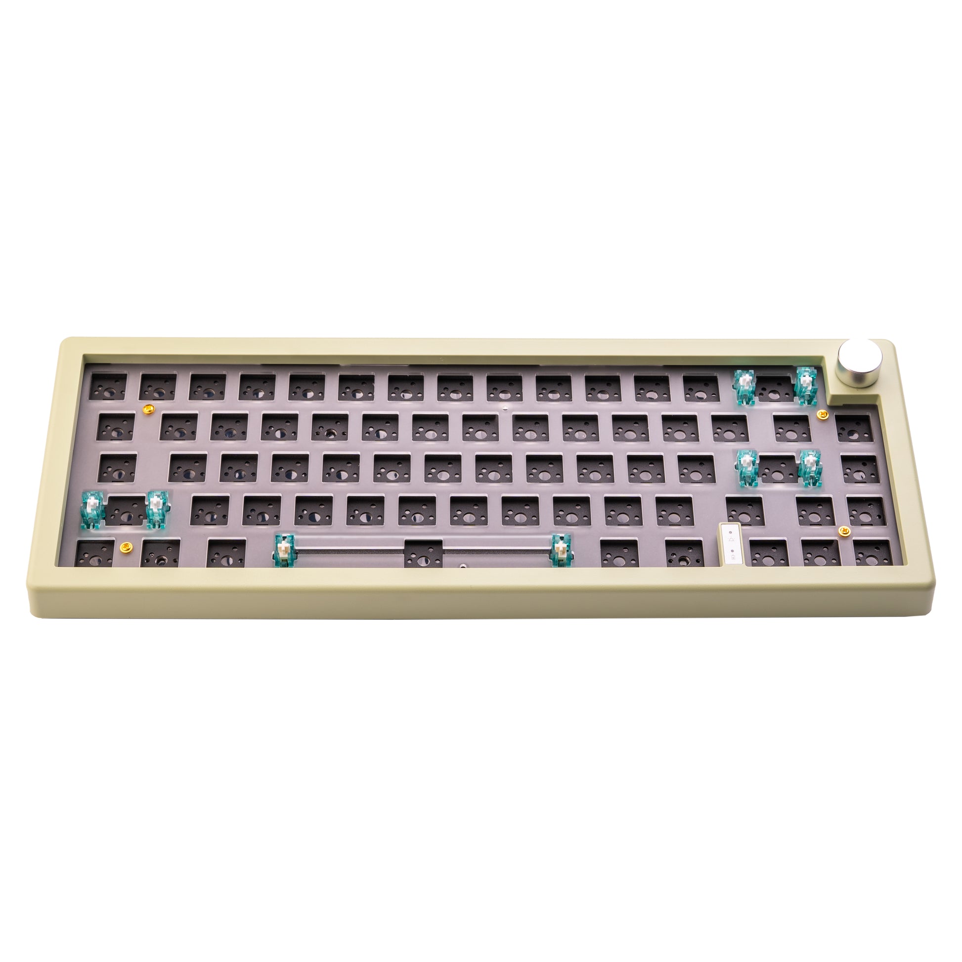 GMK67, 65% Компактна Механична клавиатура с алуминиево копче за регулиране на силата на звука - TypeHero