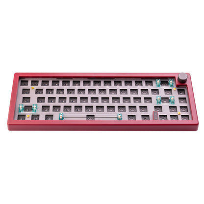 GMK67, 65% Компактна Механична клавиатура с алуминиево копче за регулиране на силата на звука - TypeHero