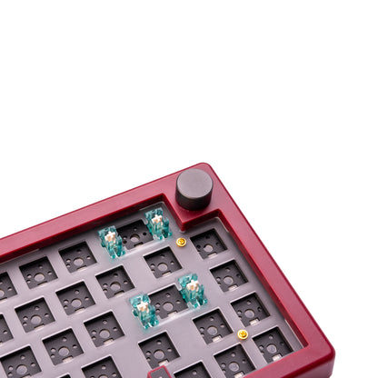 GMK67, 65% Компактна Механична клавиатура с алуминиево копче за регулиране на силата на звука - TypeHero