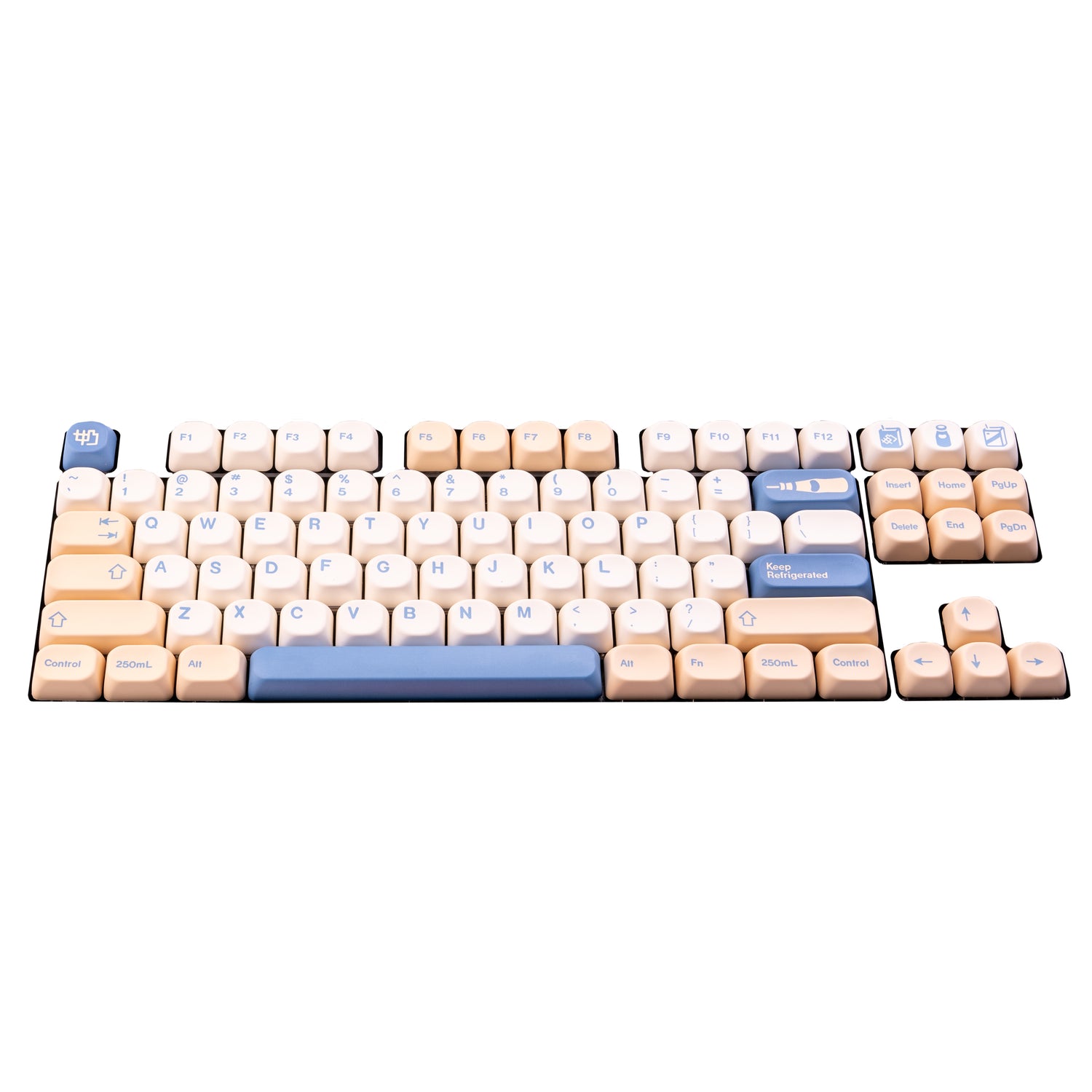 Soy Milk PBT Dye-Sub XDA/KOA/MOG Капачки за Механична Клавиатура - TypeHero