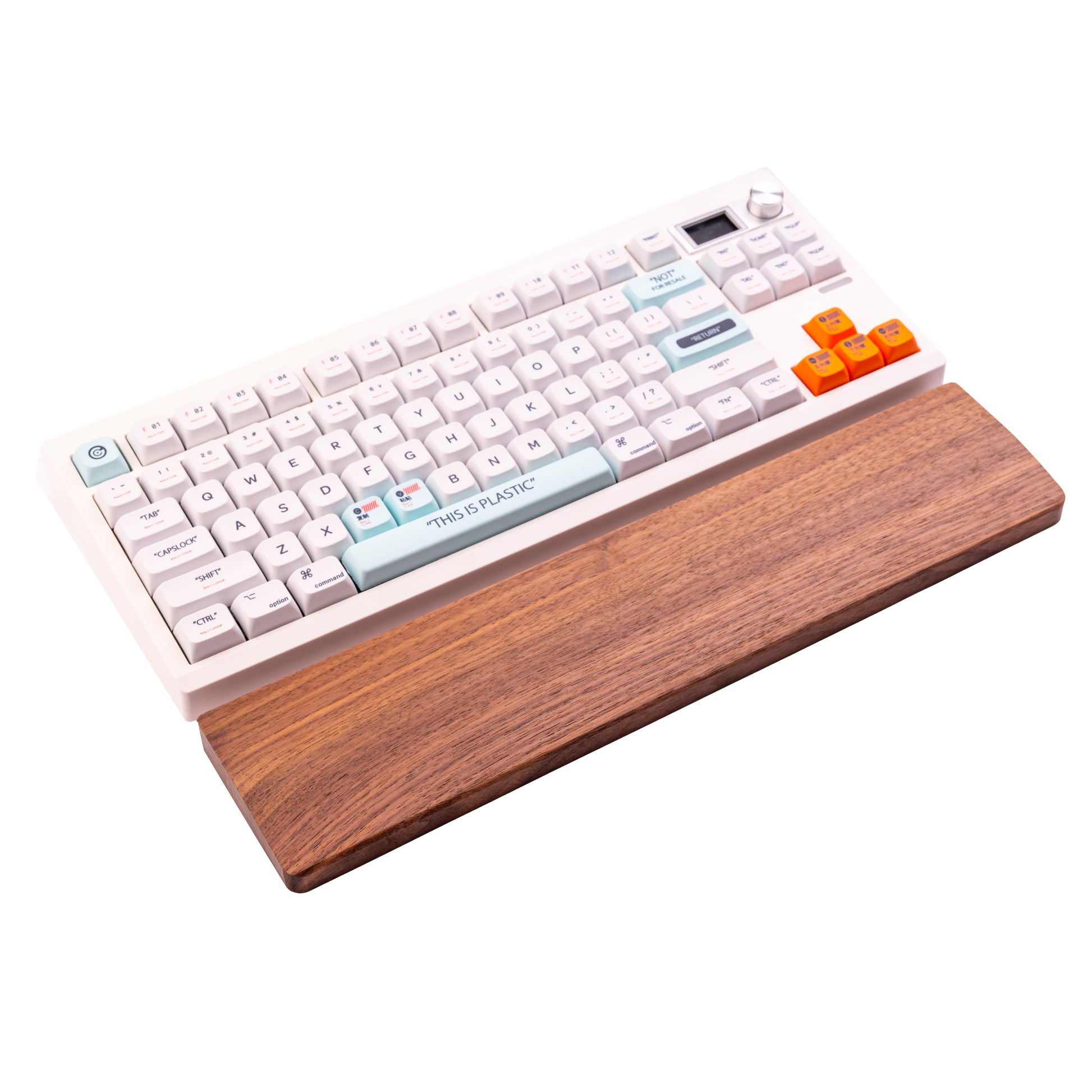 TypeHero Поставка за Китки от Орехово Дърво 30cm / 36cm - TypeHero
