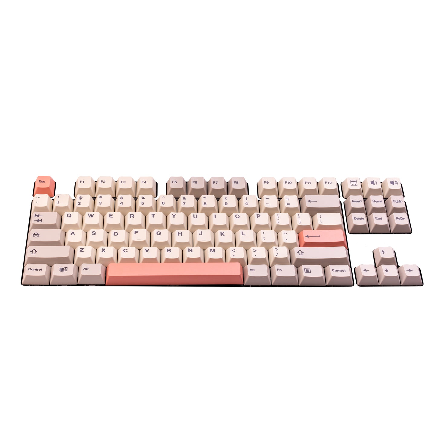 Retro PBT Dye-Sub Cherry Капачки за Механична Клавиатура