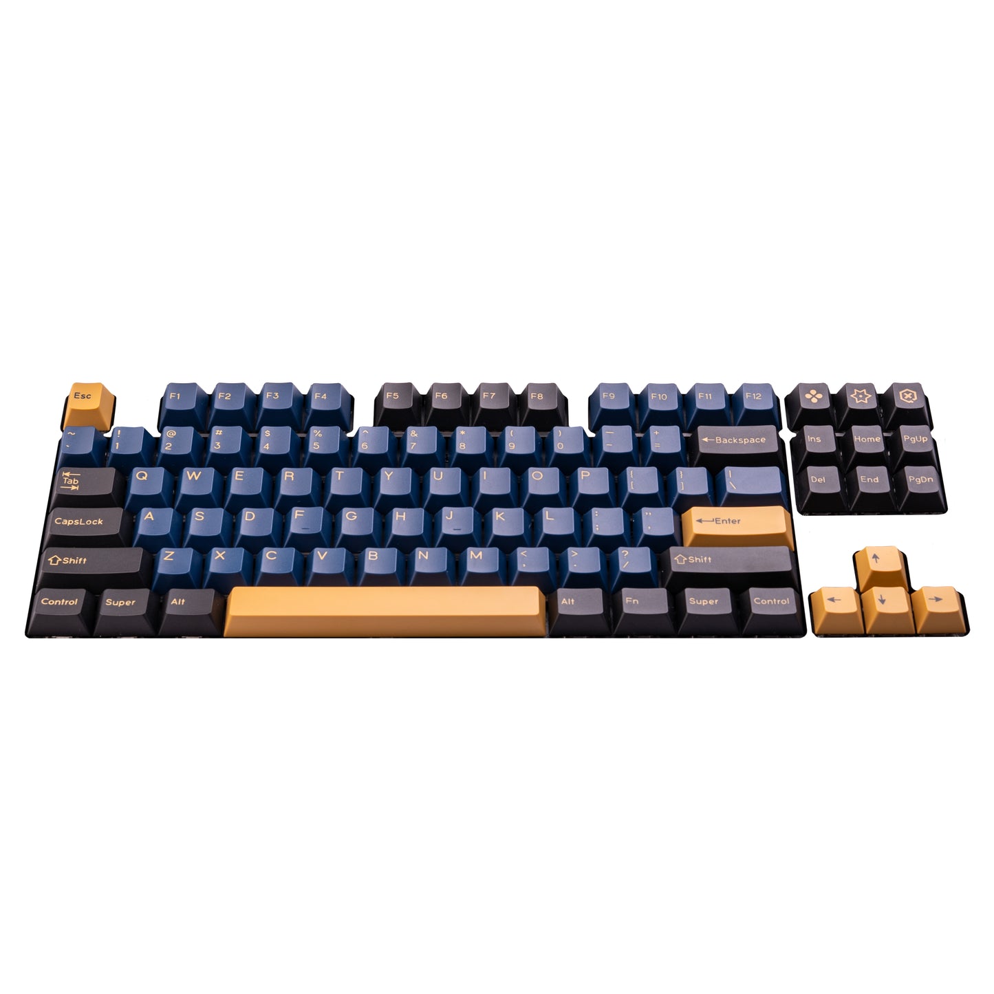 Blue Samurai PBT Doubleshot Cherry Капачки за Механична Клавиатура