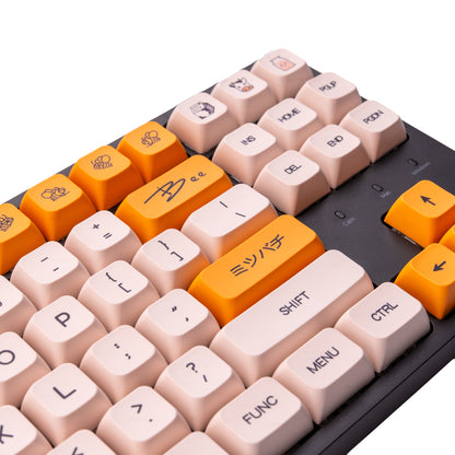 Honey Milk PBT Dye-Sub XDA Капачки за Механична Клавиатура - TypeHero