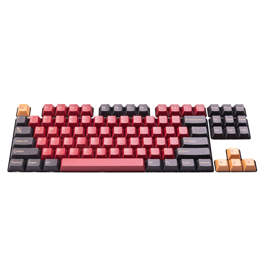 Red Samurai PBT Doubleshot Cherry Капачки за Механична Клавиатура