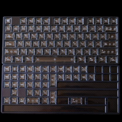 Прозрачни / Transparent Kапачки за Механична Клавиатура Cherry профил - TypeHero