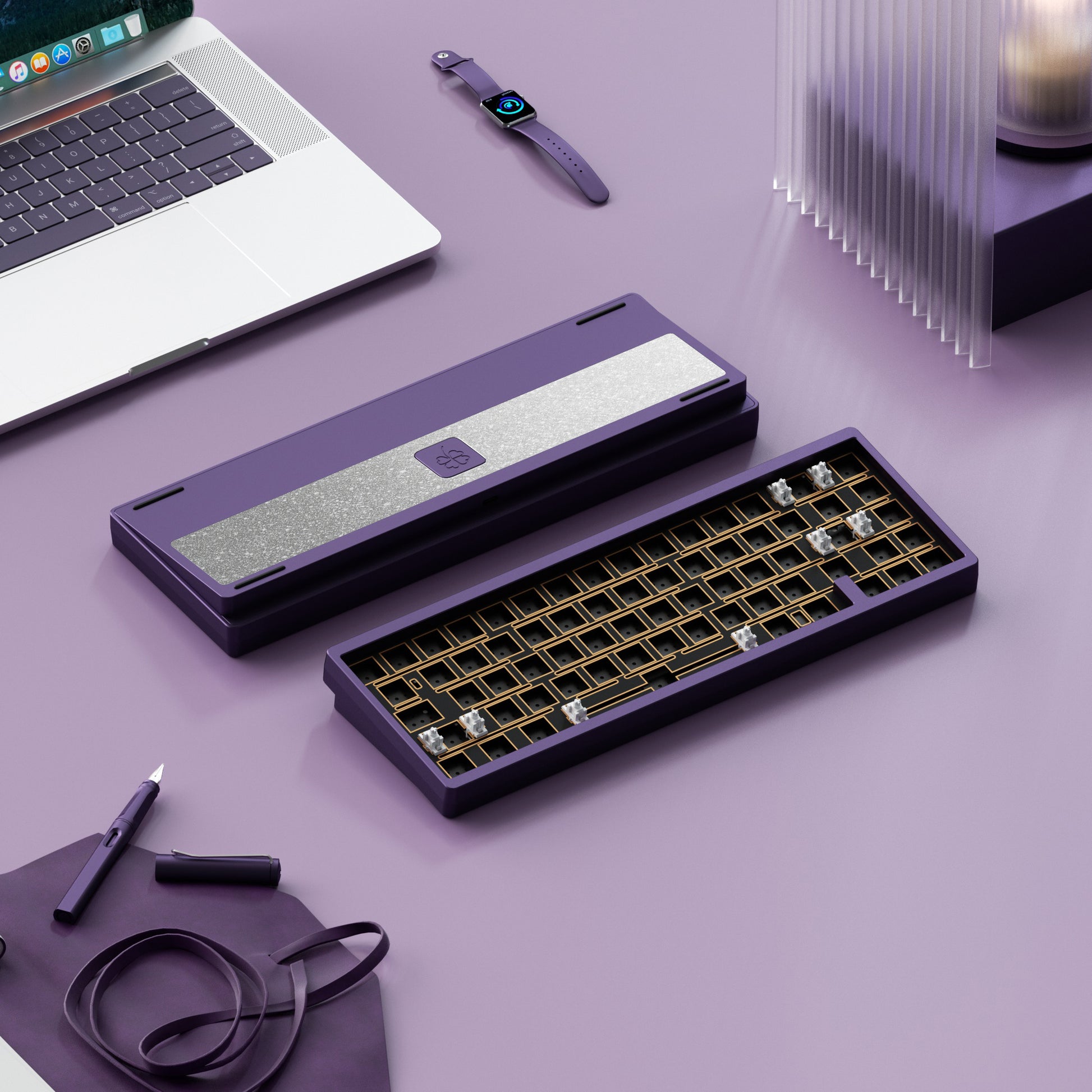Lucky65 v2, 65% Компактна Алуминиева Основа за Механична Клавиатура Barebones (VIA) - TypeHero